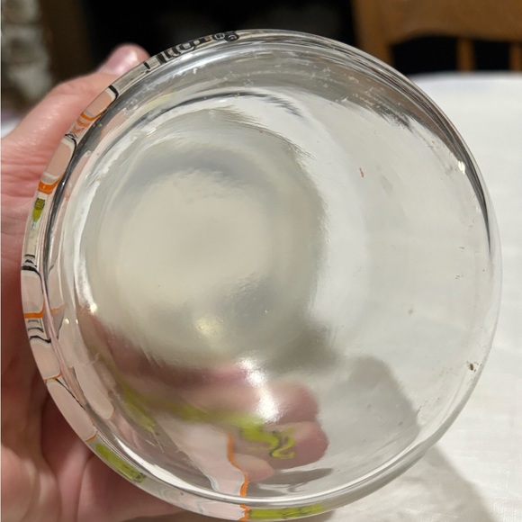 Vintage Anchor Hocking Glass Jar with Carrot Design - Picture 5 of 8